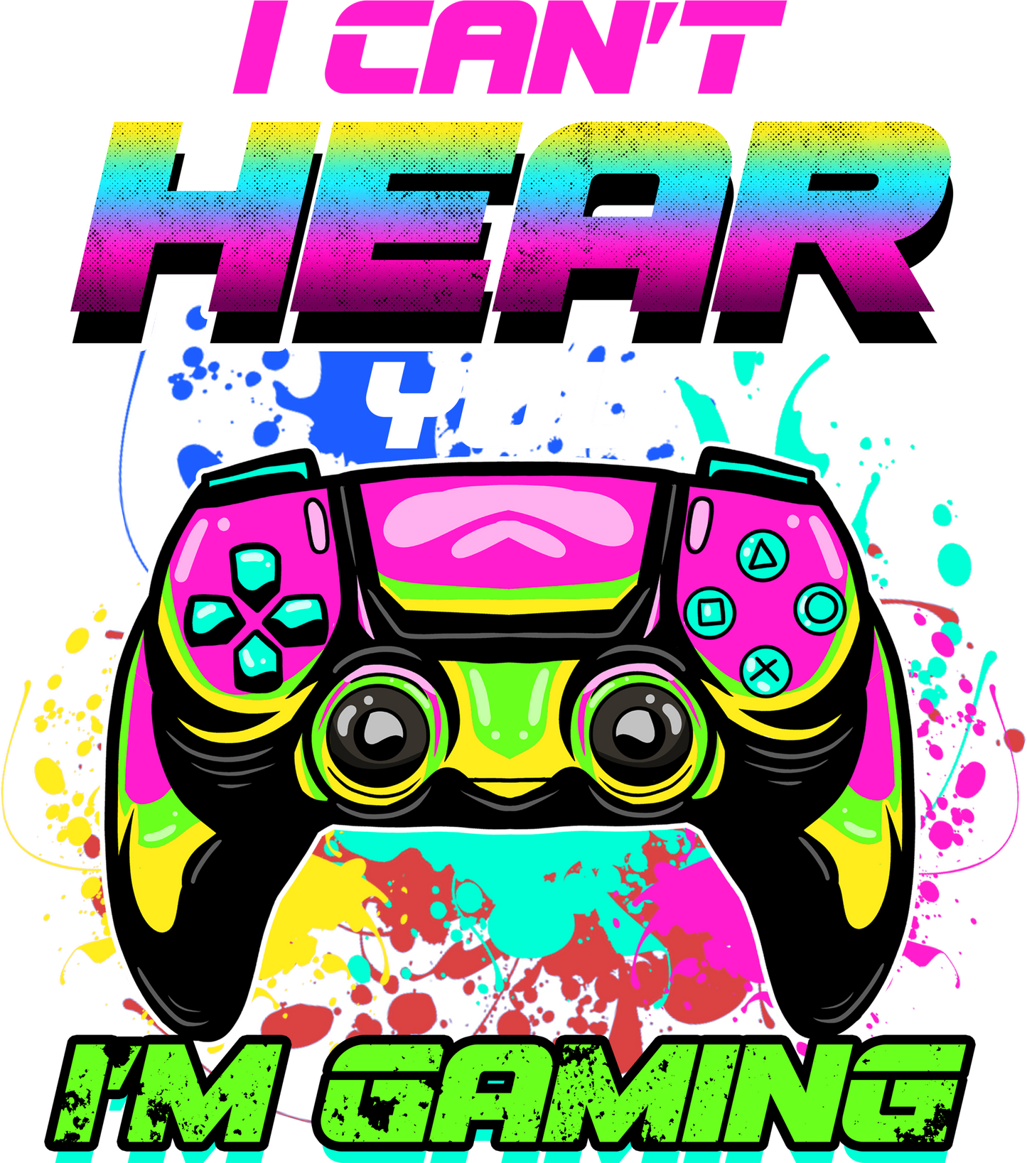 I Can't Hear You, I'm Gaming