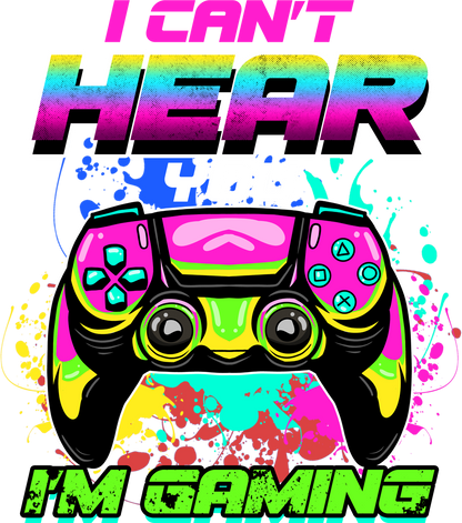I Can't Hear You, I'm Gaming